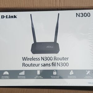 D-Link N300 Wireless Router. SEALED. NEW
